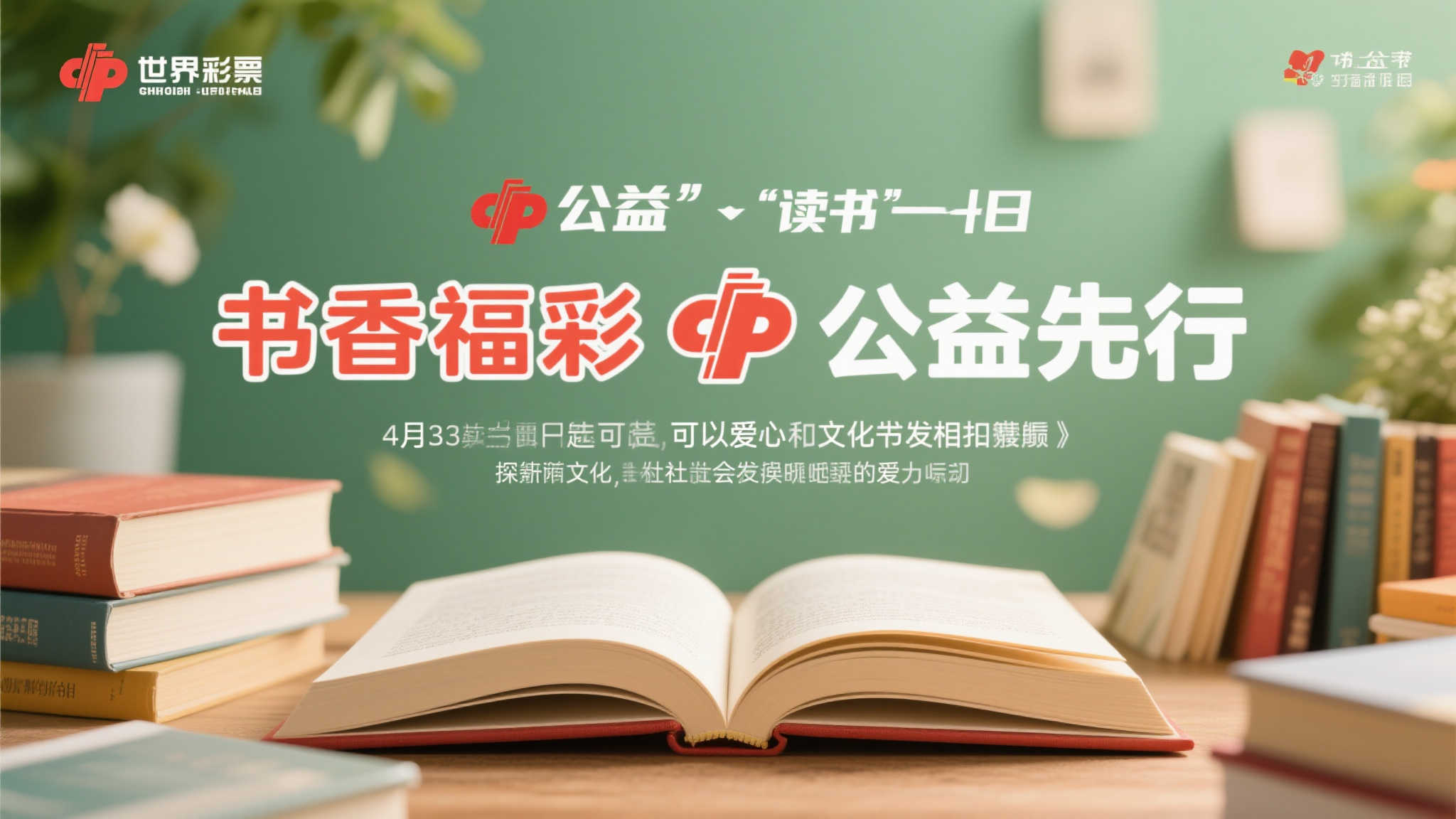 世界读书日 ｜ 书香润泽，公益为先